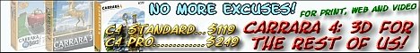 Finally, 3D for everyone  - Carrara 4 Standard and pro