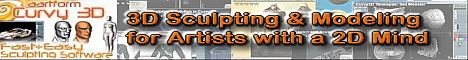 Curvy 3D v2 - 3D modeling and sculpting for 2D minds