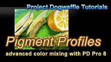 pigment
                profiles and color mixing tutorial in PD Pro 8