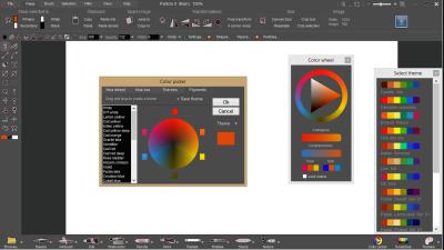 PD Particle 9
            screenshot with color pickers
