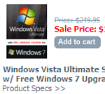 Windows 7 Ultimate on sale