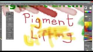 Painting 104 -
                        Pigment Lifting and Paper Textures for your
                        brushes