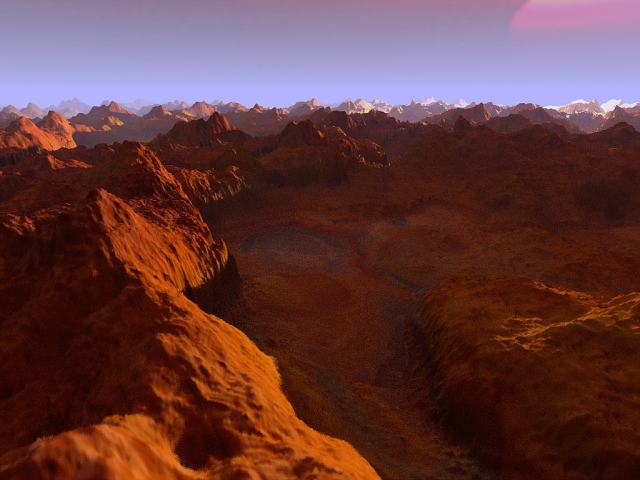 sunset canyon